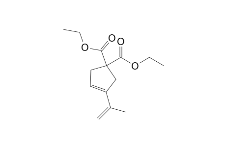 3-Isopropenylcyclopent-3-ene-1,1-dicarboxylic acid diethyl ester