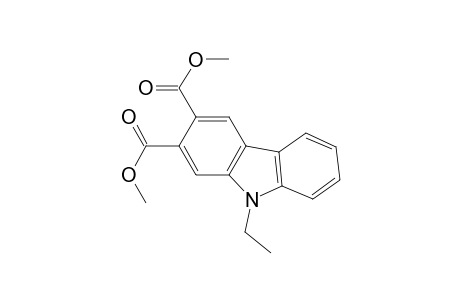 9H-Carbazole-2,3-dicarboxylic acid, 9-ethyl-, dimethyl ester
