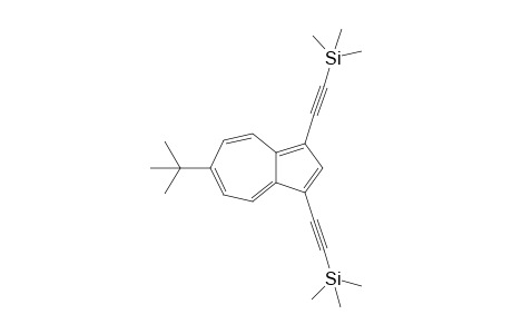 6-tert-Butyl-!,3-bis(trimethylsilylethynyl)azulene