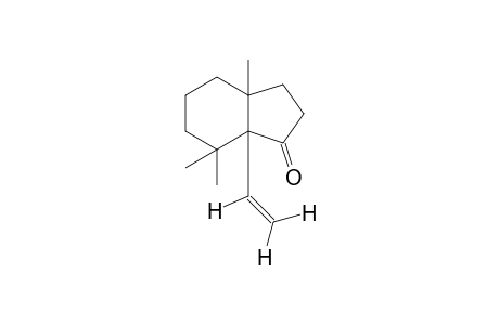 hexahydro-3a,7,7-trimethyl-7a-vinyl-1-indanone