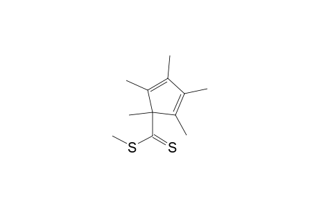 2,4-Cyclopentadiene-1-carbodithioic acid, 1,2,3,4,5-pentamethyl-, methyl ester