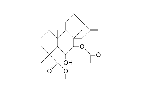 Ent-7b-acetoxy-6a-hydroxy-kaur-16-en-19-oic acid, methyl ester