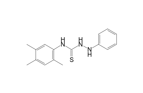 1-phenyl-3-thio-4-(2,4,5-trimethylphenyl)semicarbazide