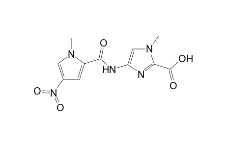 1-Methyl-4-(1-methyl-4-nitropyrrole-2-carboxamido)imidazole-2-carboxylic acid