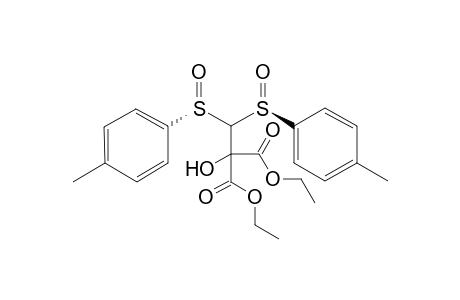 (S,S)-1,1-Bis(ethoxycarbonyl)-2,2-bis-p-tolylsulfinyl-1-ethanol