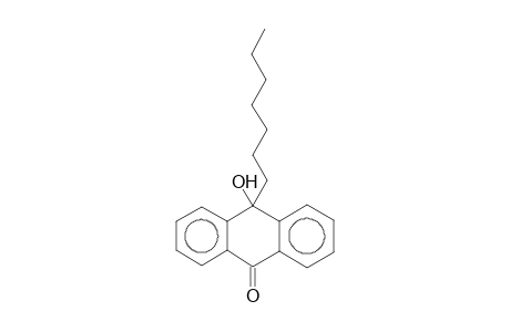 10-Heptyl-10-hydroxy-9(10H)-anthracenone