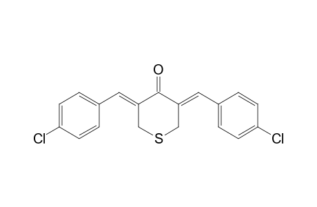 (3Z,5Z)-3,5-Bis(4-chlorobenzylidene)-tetrahydrothiopyran-4-one