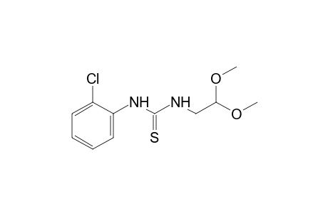 1-(o-chlorophenyl)-3-(2,2-dimethoxyethyl)-2-thiourea