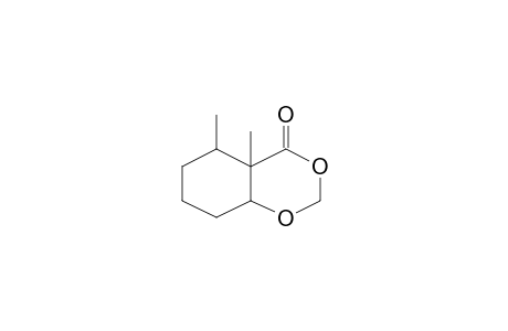 4H-1,3-Benzodioxin-4-one, hexahydro-4a,5-dimethyl-, [4as-(4a.alpha.,5.beta.,8a.beta.)]-