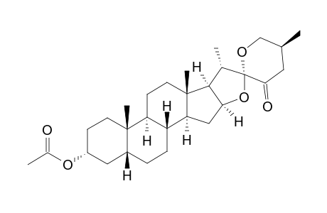 (25S)-3-ALPHA-ACETOXY-5-BETA-SPIROSTAN-23-OXO-3-EPISARSASAPOGENIN-ACETATE