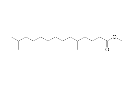 Tetradecanoic acid, 5,9,13-trimethyl-, methyl ester