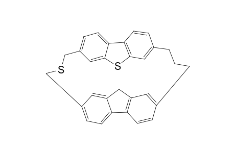 3,6:13,10:18,15:22,1-Tetrametheno-7H,9H-dicyclopenta[f,q][1,12]dithiacyclodocosin, 2,4,19,21-tetrahydro-, stereoisomer