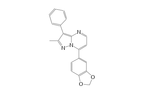 7-(1,3-benzodioxol-5-yl)-2-methyl-3-phenylpyrazolo[1,5-a]pyrimidine