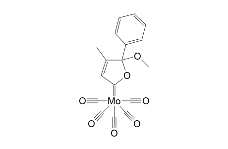 (SR)-Pentacarbonyl-[ 4-methyl-5-methoxy-5-phenyl-2(5H)-furanylidene] molybdenium (0)