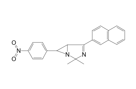 2,2-dimethyl-4-naphthalen-2-yl-6-(4-nitrophenyl)-1,3-diazabicyclo[3.1.0]hex-3-ene