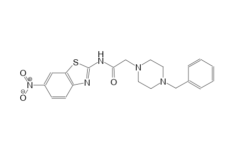 2-(4-benzyl-1-piperazinyl)-N-(6-nitro-1,3-benzothiazol-2-yl)acetamide