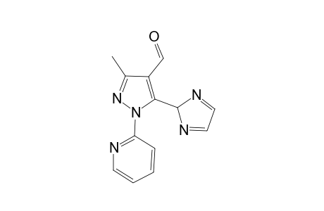 5-(2H-Imidazol-2-yl)-3-methyl-1-pyridin-2-yl-1H-pyrazole-4-carbaldehyde