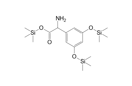 3,5-Dihydroxyphenylglycine, 3TMS