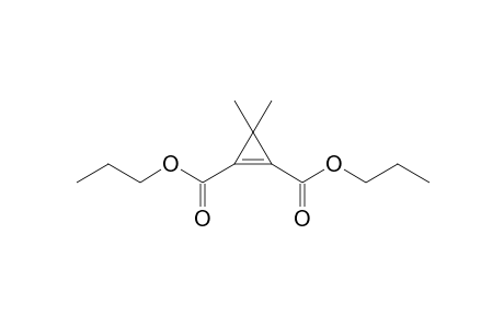 3,3-Dimethylcyclopropene-1,2-dicarboxylic acid dipropyl ester