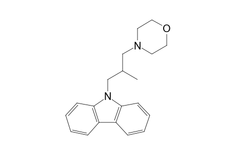 4-[3-(9H-9-carbazolyl)-2-methylpropyl]morpholine
