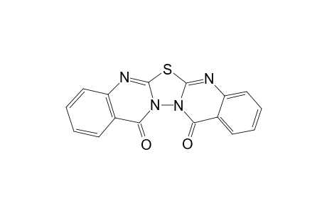 12H,15H-[1,3,4]Thiadiazolo[2,3-B:5,4-B']diquinazoline-12,15-dione
