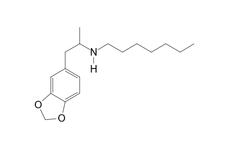 N-Heptyl-1-(3,4-methylenedioxyphenyl)propan-2-amine