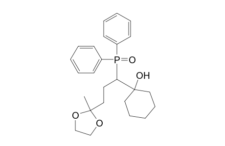 Cyclohexanol, 1-[1-(diphenylphosphinyl)-3-(2-methyl-1,3-dioxolan-2-yl)propyl]-