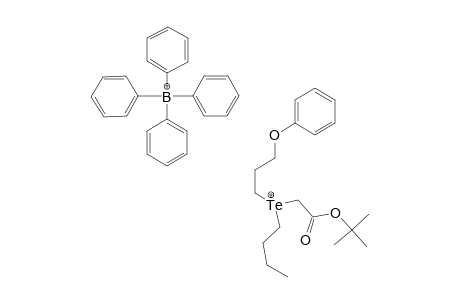 (2-tert-butoxy-2-keto-ethyl)-butyl-[3-(phenoxy)propyl]telluronium; tetraphenylboron