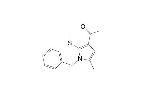 1-(1-benzyl-5-methyl-2-methylsulfanyl-pyrrol-3-yl)ethanone