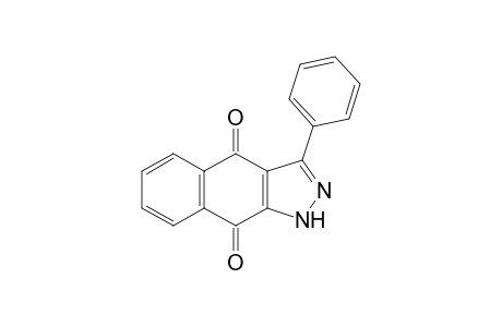 3-Phenyl-1H-benzo[f]indazole-4,9-dione