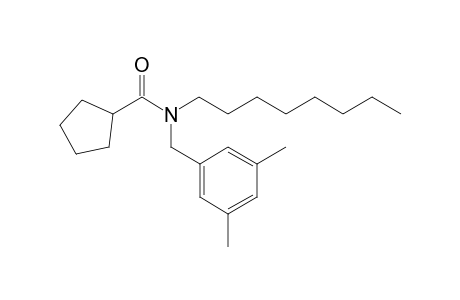 Cyclopentanecarboxamide, N-(3,5-dimethylbenzyl)-N-octyl-