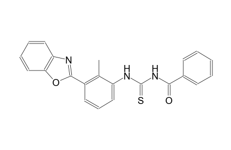 thiourea, N-[3-(2-benzoxazolyl)-2-methylphenyl]-N'-benzoyl-