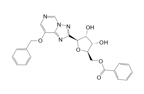 [(2R,3S,4R,5S)-3,4-bis(oxidanyl)-5-(8-phenylmethoxy-[1,2,4]triazolo[1,5-c]pyrimidin-2-yl)oxolan-2-yl]methyl benzoate