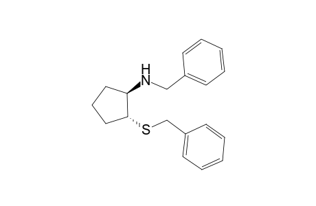 trans-N-Benzyl-2-benzylsulfanycyclopentylamine