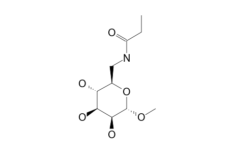 N-[[(2R,3S,4S,5S,6S)-3,4,5-trihydroxy-6-methoxy-tetrahydropyran-2-yl]methyl]propionamide