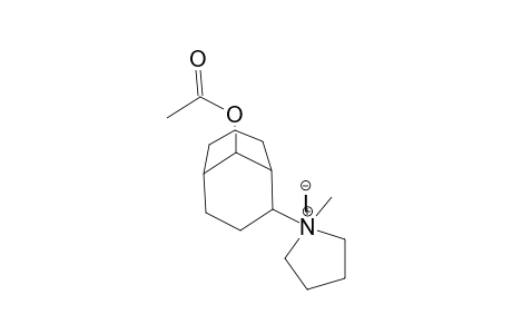 1-(9-Acetoxy-bicyclo[3.3.1]non-2-yl)-1-methyl-pyrrolidinium iodide