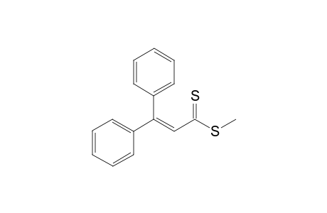 Methyl 3,3-diphenyl-dithio-2-propenoate