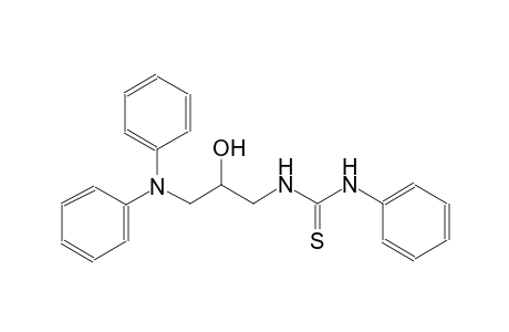 N-[3-(diphenylamino)-2-hydroxypropyl]-N'-phenylthiourea