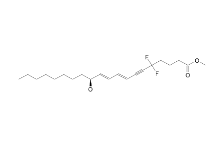 METHYL-(8E,10E)-5,5-DIFLUORO-12-HYDROXY-EICOSA-8,10-DIEN-6-YNOATE