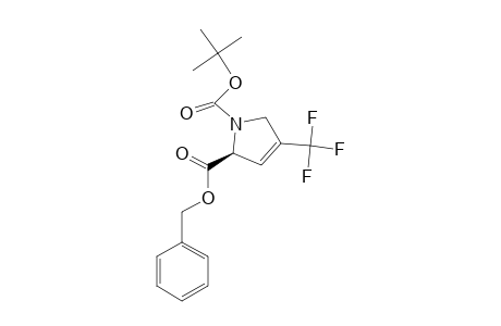 Benzyl (2S)-N-tert-Butoxycarbonyl-4-trifluoromethyl-3,4-dehydroprolinate