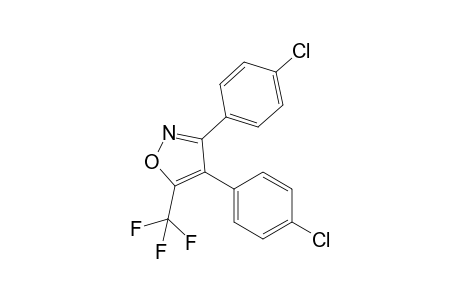 3,4-Bis(4-chlorophenyl)-5-(trifluoromethyl)isoxazole