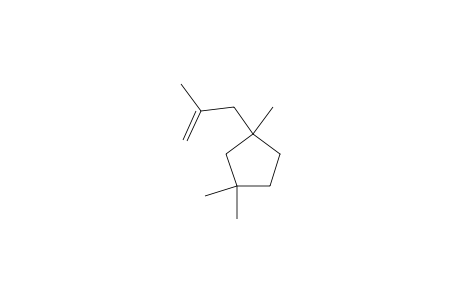 1,1,3-Trimethyl-3-(2-methyl-2-propenyl)cyclopentane