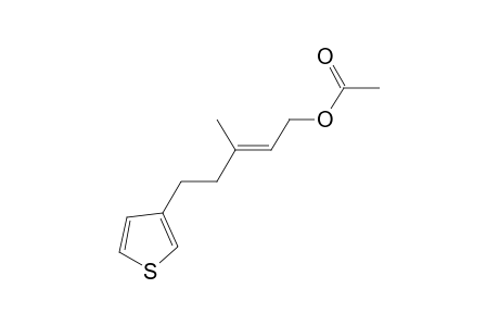[(E)-3-methyl-5-(3-thienyl)pent-2-enyl] acetate