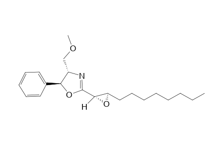 1,2-Epoxy-1-(4'-methoxymethyl)-5'-phenyl-2'-oxazolin-2'-yl)-decane