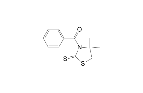 (4,4-dimethyl-2-sulfanylidene-1,3-thiazolidin-3-yl)-phenyl-methanone