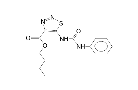 3-butoxycarbonyl-4-phenylureido-1,2,3-thiadiazole