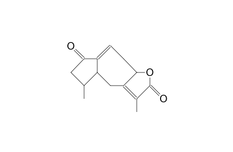 Octahydro-3,4A(.beta.)-dimethyl-7-oxo-azuleno(6,5-B)furan-2(5H)-one