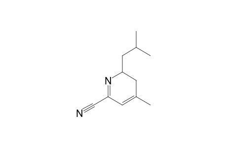 6-Isobutyl-4-methyl-5,6-dihydro-pyridine-2-carbonitrile