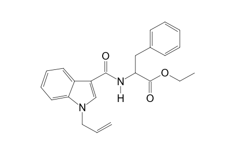 Ethyl 2-([(1-[prop-2-en-1-yl]-1H-indol-3-yl)carbonyl]amino)-3-phenyl propanoate