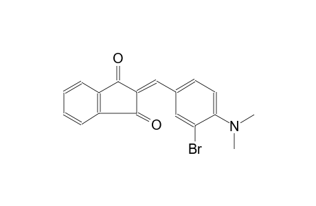 1H-indene-1,3(2H)-dione, 2-[[3-bromo-4-(dimethylamino)phenyl]methylene]-